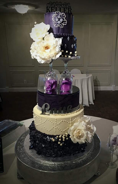 Custom TIERED cake order for occasions and weddings