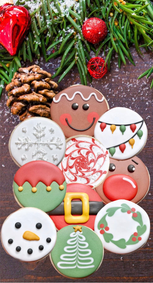 bakers dozen christmas cookie set!